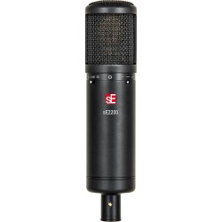 sE Electronics sE2200 Large-Diaphragm Cardioid Condenser Microphone with Isolation Pack (Black) sE Electronics sE2200 Large-Diaphragm Cardioid Condenser Microphone with Isolation Pack (Black)