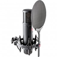 sE Electronics sE2200 Large-Diaphragm Cardioid Condenser Microphone with Isolation Pack (Black) sE Electronics sE2200 Large-Diaphragm Cardioid Condenser Microphone with Isolation Pack (Black)