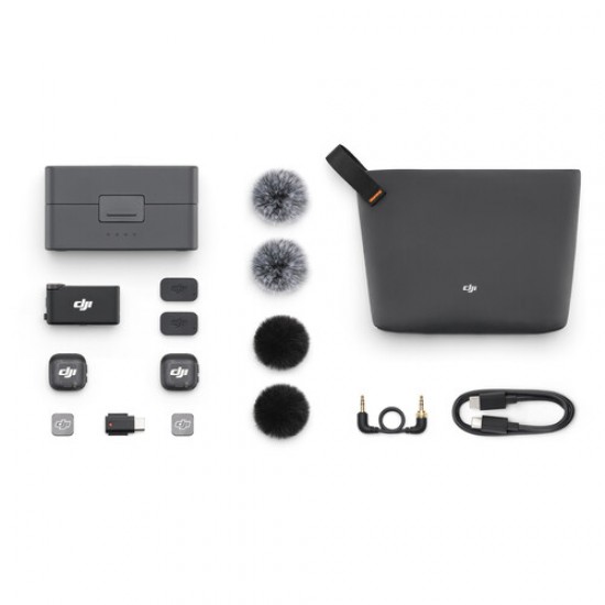 DJI Mic 3 2-Person Wireless Microphone System/Recorder for Camera and Smartphones DJI Mic 3 2-Person Wireless Microphone System/Recorder for Camera and Smartphones