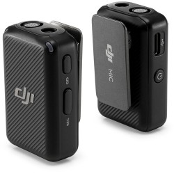 DJI Mic Dual-Transmitter Digital Wireless Microphone System/Recorder for Camera & Smartphone DJI Mic Dual-Transmitter Digital Wireless Microphone System/Recorder for Camera & Smartphone