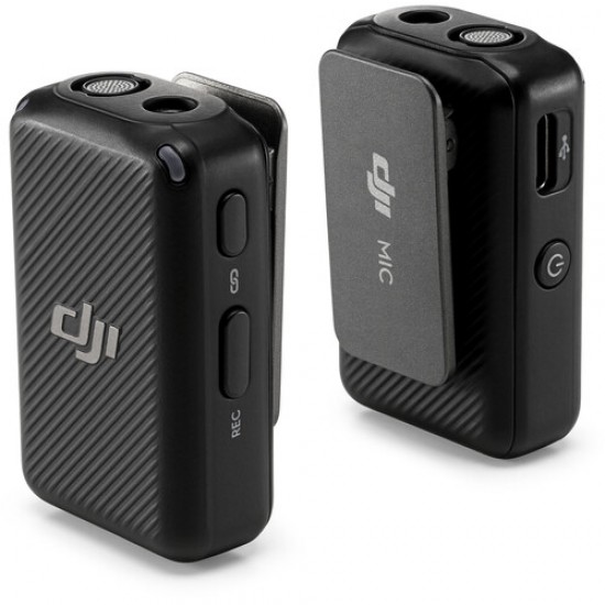 DJI Mic Dual-Transmitter Digital Wireless Microphone System/Recorder for Camera & Smartphone DJI Mic Dual-Transmitter Digital Wireless Microphone System/Recorder for Camera & Smartphone