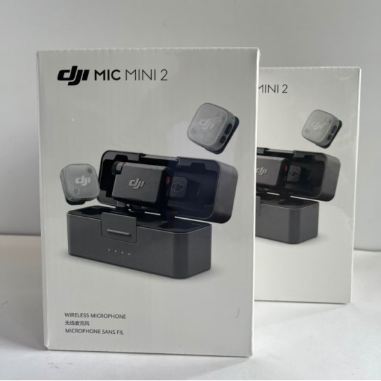 DJI Mic Mini 2 (2 TX + 1 RX + Charging Case) DJI Mic Mini 2 (2 TX + 1 RX + Charging Case)
