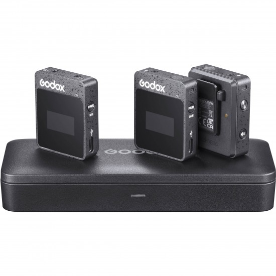 Godox MoveLink II M2 Compact 2-Person Wireless Microphone 