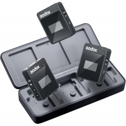 Godox MoveLink II M2 Compact 2-Person Wireless Microphone  Godox MoveLink II M2 Compact 2-Person Wireless Microphone