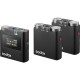 Godox Virso M2 2-Person Wireless Microphone System for Cameras and Smartphones (2.4 GHz)