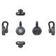 Hollyland LARK M2S Ultimate Combo 2-Person Wireless Microphone System for Cameras and Mobile Devices (2.4 GHz, Space Gray) Hollyland LARK M2S Ultimate Combo 2-Person Wireless Microphone System for Cameras and Mobile Devices (2.4 GHz, Space Gray)