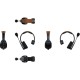 Hollyland Solidcom SE Global 5S 5-Person Full-Duplex Single-Ear Noise-Canceling Headset Intercom System Hollyland Solidcom SE Global 5S 5-Person Full-Duplex Single-Ear Noise-Canceling Headset Intercom System