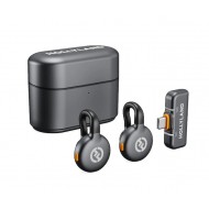 Hollyland LARK M2S DUO 2-Person Wireless Microphone with USB-C Connector (Space Gray) Hollyland LARK M2S DUO 2-Person Wireless Microphone with USB-C Connector (Space Gray)