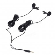 BOYA BY-LM300 Dual Lavalier Microphone Omni-directional Condenser for DSLR Cameras BOYA BY-LM300 Dual Lavalier Microphone Omni-directional Condenser for DSLR Cameras