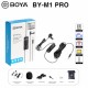 BOYA BY-M1 Pro Universal Lavalier Microphone for Smartphones, DSLRs, Camcorders, Audio Recorders, and PC