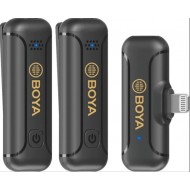 BOYA BY-WM3T2 D2 Wireless Microphone for iOS Smartphones BOYA BY-WM3T2 D2 Wireless Microphone for iOS Smartphones