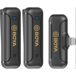 BOYA BY-WM3T2 D2 Wireless Microphone for iOS Smartphones BOYA BY-WM3T2 D2 Wireless Microphone for iOS Smartphones