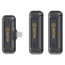 BOYA BY-WM3T2 D2 Wireless Microphone for iOS Smartphones BOYA BY-WM3T2 D2 Wireless Microphone for iOS Smartphones