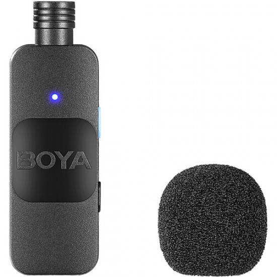 BOYA BY-V1 Ultracompact (2.4 GHz) Wireless Microphone System  BOYA BY-V1 Ultracompact (2.4 GHz) Wireless Microphone System