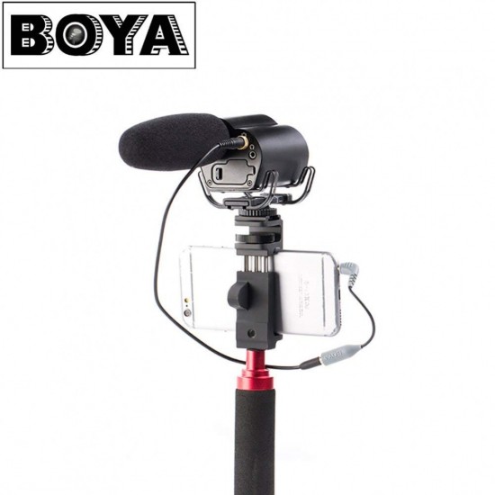 BOYA BY-CIP2 Smartphone Audio Jack Adapter for iPhone, iPad, iPod Touch