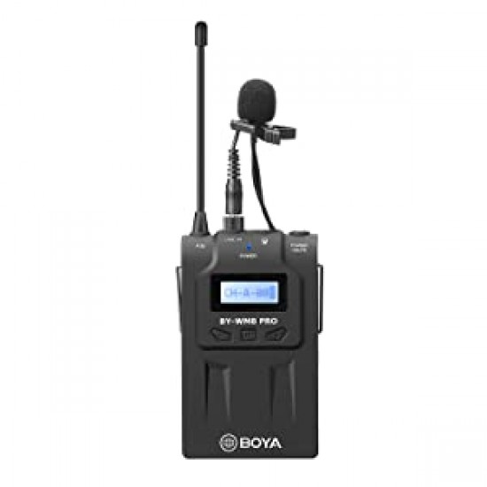 BOYA TX8 Pro Dual-channel Wireless Bodypack Transmitter Unit with Omnidirectional Lavalier Mic