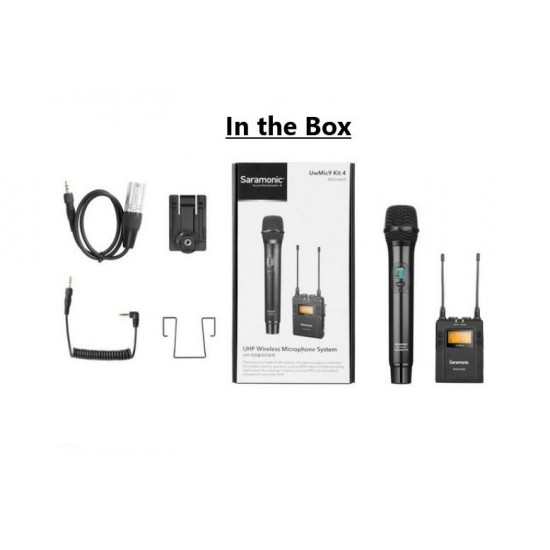 Saramonic UwMic9 Kit4 UHF Wireless Lavalier Microphone System