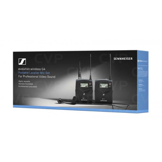 Sennheiser EW 112P G4 Camera-Mount Wireless Omni Lavalier Microphone System (G: 566 to 608 MHz) Sennheiser EW 112P G4 Camera-Mount Wireless Omni Lavalier Microphone System (G: 566 to 608 MHz)