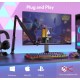MAONO DGM20S Gamerwave Condenser USB Gaming RGB Microphone with Boom Arm