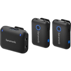 Saramonic Blink 500 B2+ 2-Person Wireless Clip-On Microphone System for Cameras and Mobile Devices (2.4 GHz) Saramonic Blink 500 B2+ 2-Person Wireless Clip-On Microphone System for Cameras and Mobile Devices (2.4 GHz)