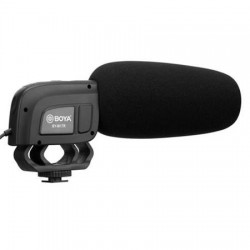 BOYA BY-M17R On-camera Super Cardioid Shotgun Mic for DSLRs, Camcorder and Audio Recorders BOYA BY-M17R On-camera Super Cardioid Shotgun Mic for DSLRs, Camcorder and Audio Recorders