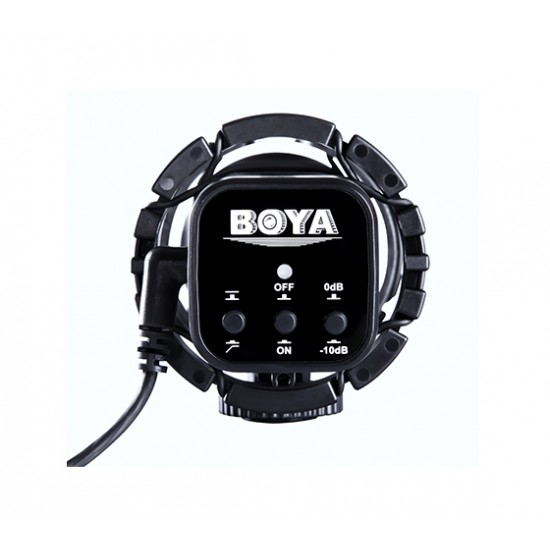 BOYA BY-V02 Compact External Stereo Video Microphone for DSLR Cameras BOYA BY-V02 Compact External Stereo Video Microphone for DSLR Cameras
