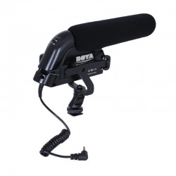 BOYA BY-VM200 Unidirectional Camera Microphone for DSLRs and Camcorders BOYA BY-VM200 Unidirectional Camera Microphone for DSLRs and Camcorders