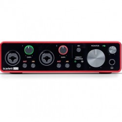 Focusrite Scarlett 2i2 (4th Gen) USB Audio Interface  Focusrite Scarlett 2i2 (4th Gen) USB Audio Interface