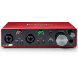 Focusrite Scarlett 2i2 (4th Gen) USB Audio Interface  Focusrite Scarlett 2i2 (4th Gen) USB Audio Interface