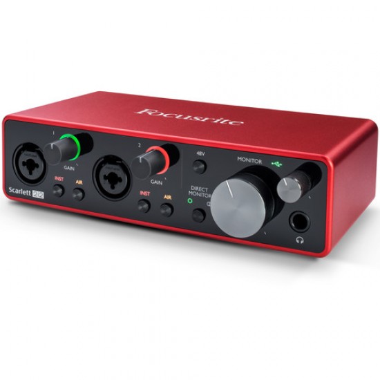Focusrite Scarlett 2i2 (4th Gen) USB Audio Interface 