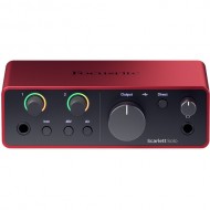 Focusrite Scarlett Solo USB Audio Interface (4th Generation)  Focusrite Scarlett Solo USB Audio Interface (4th Generation)