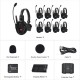 Synco Xtalk XPRO9 Wireless Intercom System With 9 Single-Ear Headsets (2.4 GHZ) Synco Xtalk XPRO9 Wireless Intercom System With 9 Single-Ear Headsets (2.4 GHZ)