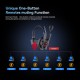 Synco Xtalk Xpro5 Wireless Intercom System with 5 Single-Ear Headsets (2.4 GHz)