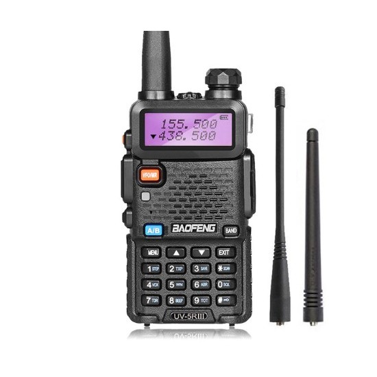BAOFENG UV-5R III Tri-Band Two Way UHF/VHF Ham Radio