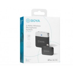 BOYA BY-M1LV-D Wireless Microphone for Apple iOS devices BOYA BY-M1LV-D Wireless Microphone for Apple iOS devices