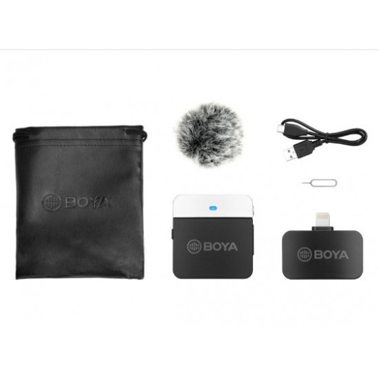 BOYA BY-M1LV-D Wireless Microphone for Apple iOS devices
