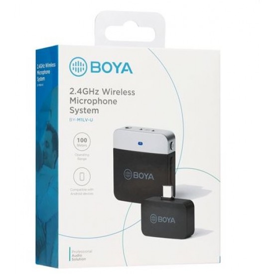 Boya BY-M1LV-U  Wireless Microphone for USB-C Smartphones