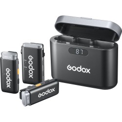 Godox WEC 2-Person 2.4 GHz Wireless Microphone System for Cameras and Smartphones Godox WEC 2-Person 2.4 GHz Wireless Microphone System for Cameras and Smartphones