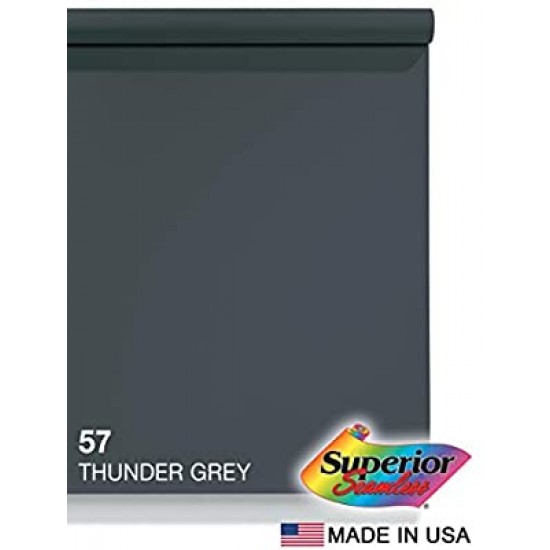 Superior Seamless Photography Background Paper #57 Thunder Grey