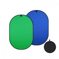 Neewer 150cm x 200cm Portable Foldable Background (Green and Blue Chromakey Board)