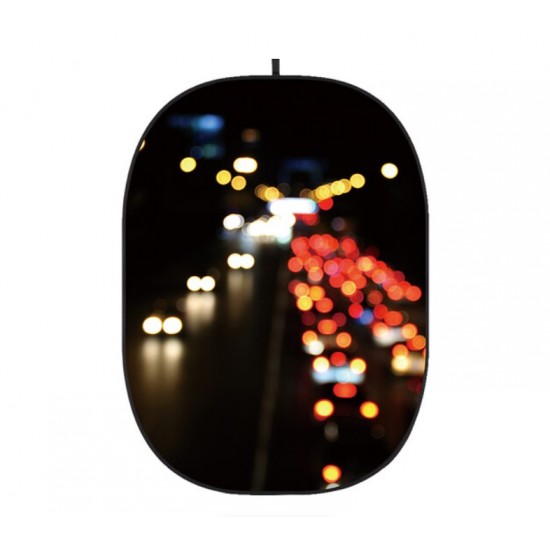 Godox 5 x 6' Collapsible Background (Bokeh Texture 4)