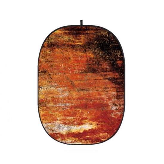 Godox 5 x 6' Collapsible Background (Rusty Wall 1)