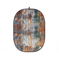 Godox 5 x 6' Collapsible Background (Rusty Wall 4)