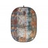 Godox 5 x 6' Collapsible Background (Rusty Wall 4)
