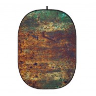 Godox 5 x 6' Collapsible Background (Rusty Wall 8)