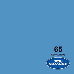 Savage Widetone Seamless Background Paper (#65 Regal Blue) Savage Widetone Seamless Background Paper (#65 Regal Blue)