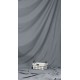 Soft Muslin Background Cloth 3m x 4m Simple Ash