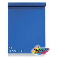 Superior 1.35*10 m Seamless Background Paper (#11 Royal Blue) Superior 1.35*10 m Seamless Background Paper (#11 Royal Blue)