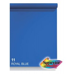 Superior 1.35*10 m Seamless Background Paper (#11 Royal Blue)