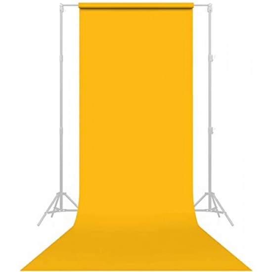 Superior 1.35*10 m Seamless Background Paper (#14 Forsythia Yellow)